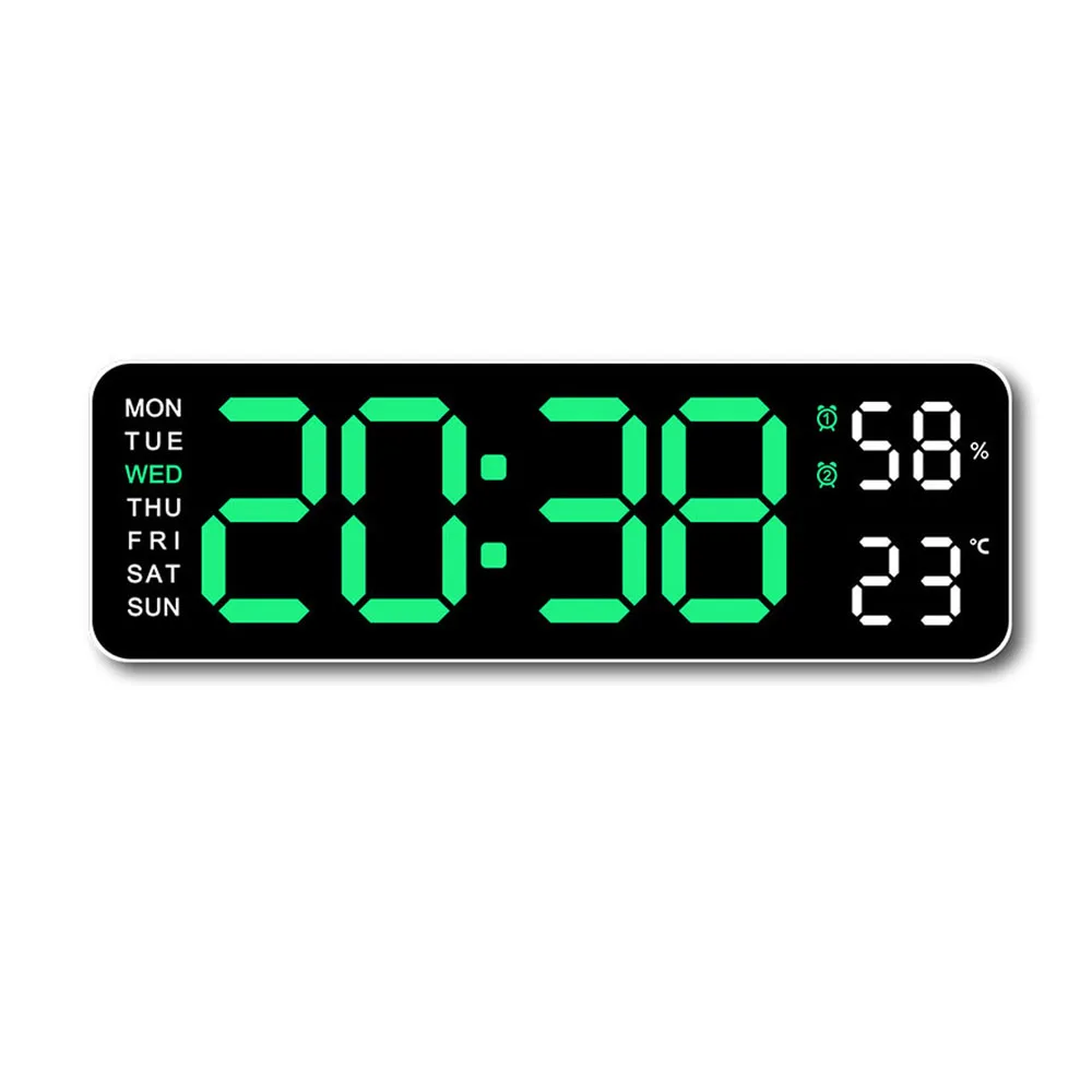Digital LED Mirror Alarm Clock 4