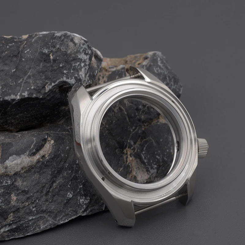 SPB185 SPB187 Watch Case Bezel 200M Waterproof Case Fit 7S26 NH35 NH36 4R/6R Automatic Movement Watch Repair Parts