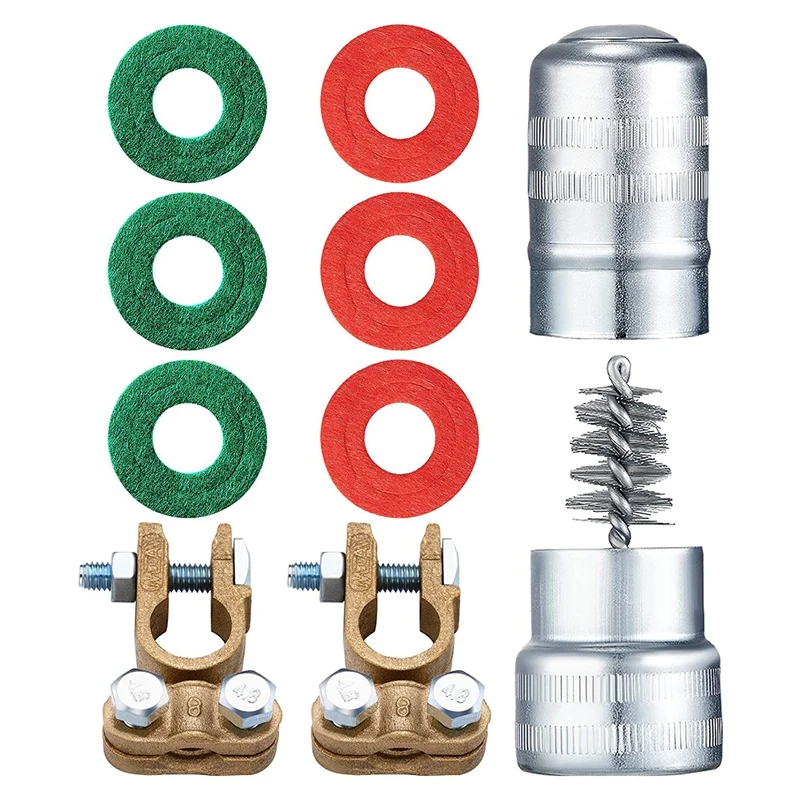 Battery Terminal Car Cable Connector Clamp 6 Pieces Battery Terminal