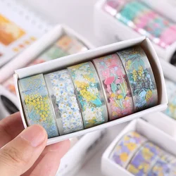 Kawaii Transparent Decorative Sticker Tape - DIY Material for Sketchbooks & School Supplies (LLFX)