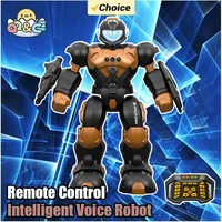 2.4G Rc Smart Intelligent Voice Robot Programming Dialogue Robotic Toys with Led Light Singing and Dancing Electric Model Toys 1