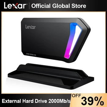 Lexar1TB 512GB Type-c SL660 BLAZE game mobile solid state hard drive PSSD USB3.2 interface 2000MB/s RGB lighting 1