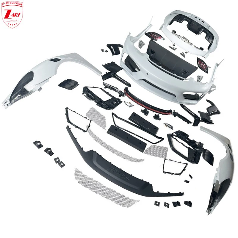 Z-Art 718 Gt4Rs Body Kit Per Porsche 987.1 Facelift Body Kit Per Porsche Boxster 2005-2008 Vecchio Al Nuovo Kit Pp