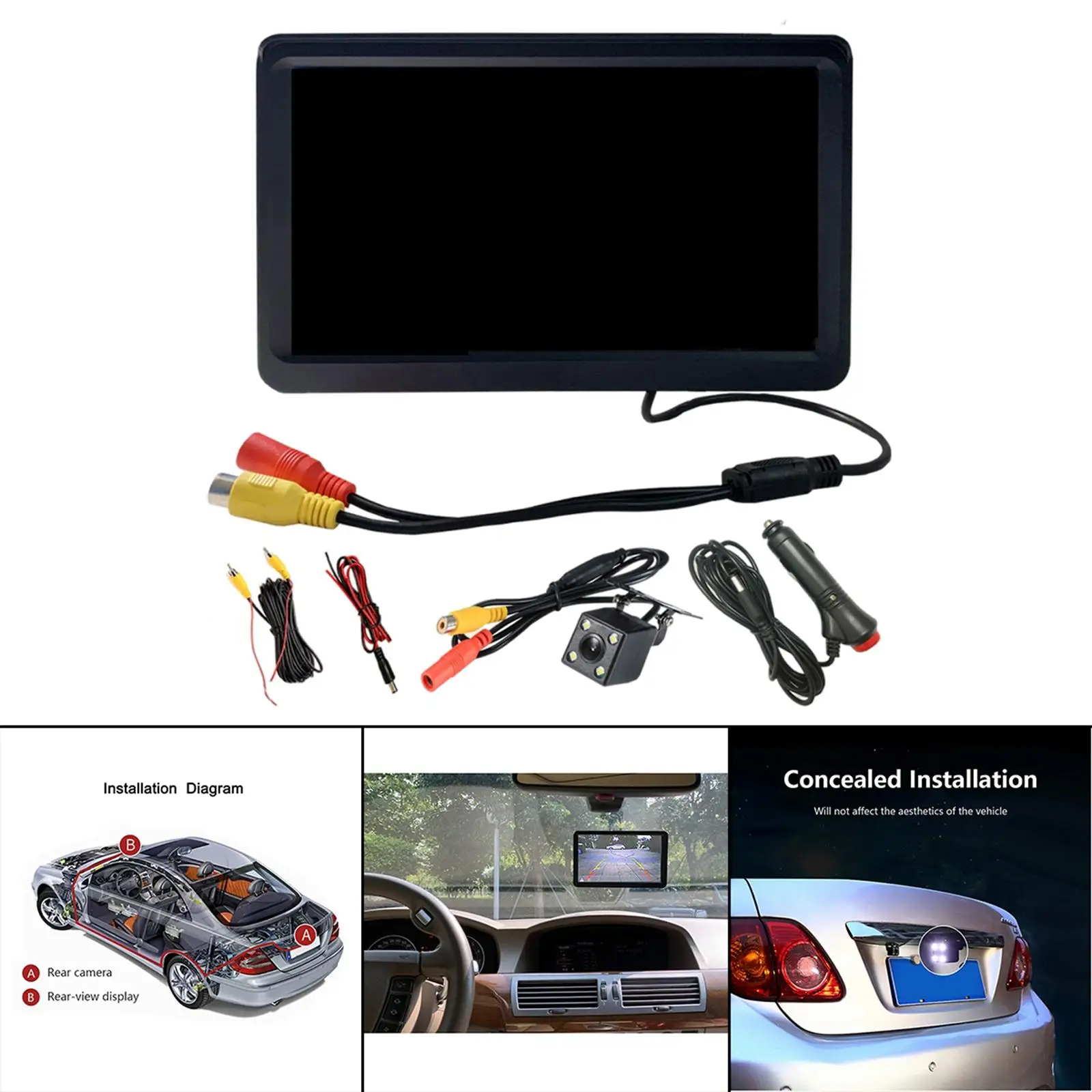 LCD Ĺ    ý,   SUV  , Ntsc PaL TV, 170  , 12V, 24V, 7 in