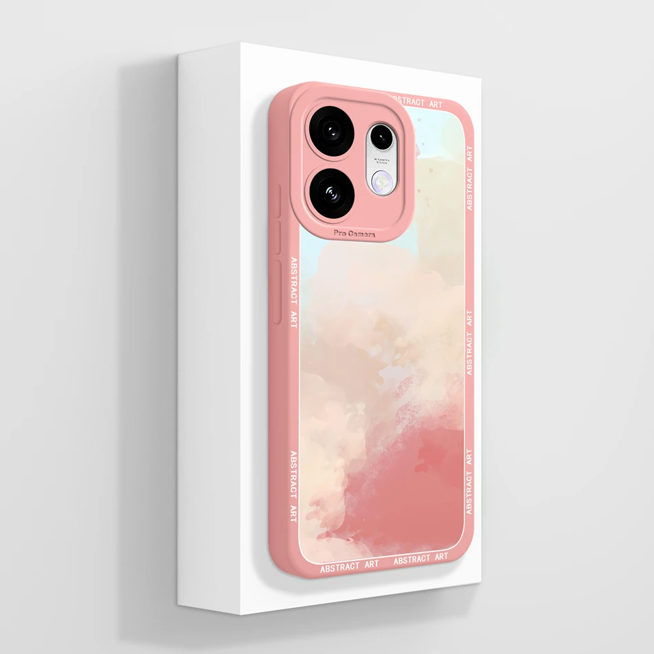 Elegant Chinese Ink Floral Soft Silicone Phone Case - Full Coverage Bumper Protection