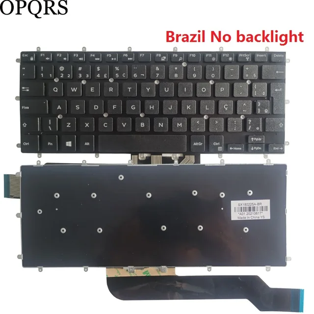 Tastiera Italiana Per Notebook Dell - Compatibile Con Inspiron 13 14 15 Serie, Layout QWERTY - Foto 12