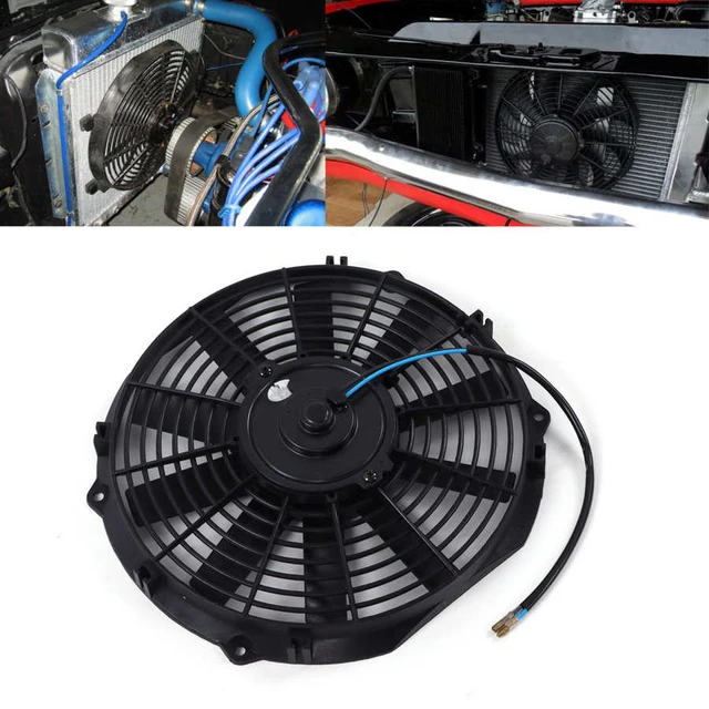 radiadores para autos Ventilador Universal delgado para coche, radiador  eléctrico, 1600 CFM electroventilador moto