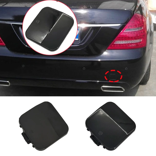 Car Front Rear Bumper Tow Hook Cover Cap Trailer Hauling Eye Lid