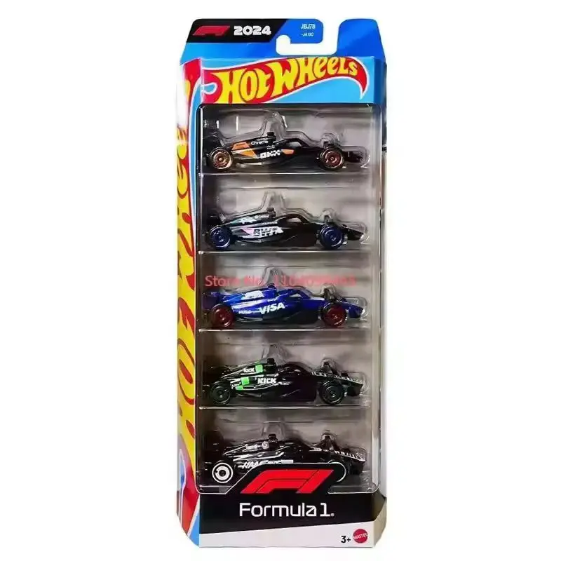 Hot Wheels X Formula 1 1/64 5 Packs Moneygram Haas F1 Team Kick
