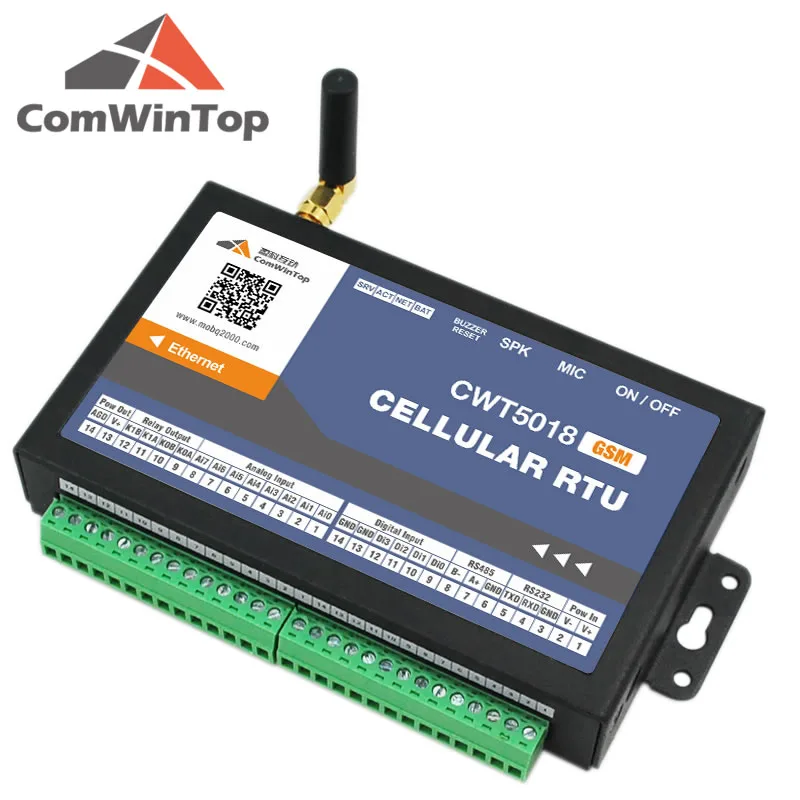 릴레이 모듈 rs485 modbus, 릴레이 출력 무선 3g/4g RTU, 디지털 입력 및 sim 슬롯 및 오일 및 가스 용 이더넷 포함