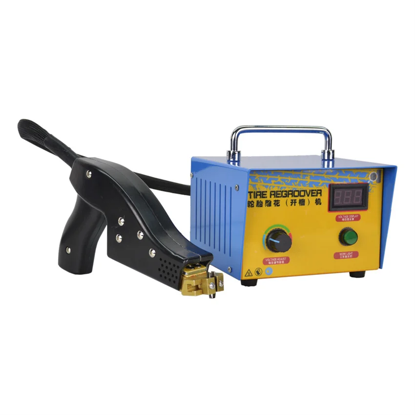 1KW Digital Tire Regroover Tire Rubber Engraving Machine Truck Car Rubber Tyres Grooving Electric Rubber Cutting power Machine