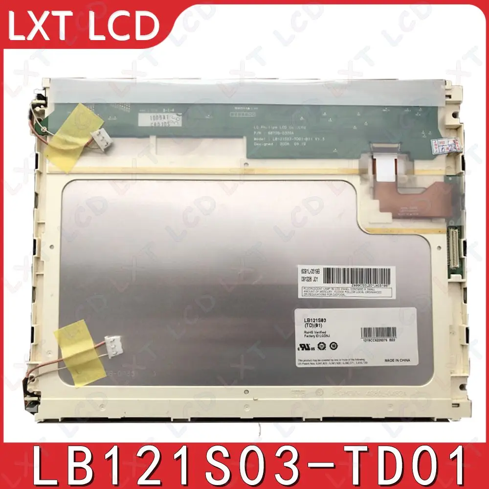 

Панель ЖК-экрана для LG, дисплей модели LB121S03 (TD)(01), оригинальная 12,1 дюймовая панель промышленного экрана 800 × 600