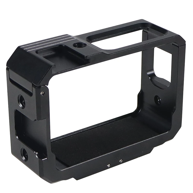 One RS R Cage Rig für Insta360 One RS R Kamerahalterung 1/4 Magnetfußadapter Cold Shoe Mount 360 1 Zoll 4K Panoramic Edition – Detail 17