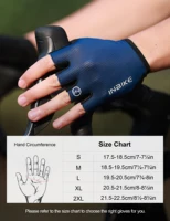 כפפות רכיבה חצי אצבע INBIKE כפפות אופניים קיץ סופגות זעזועים נושמות כפפות אופני הרים MTB אביזרי רכיבה 6