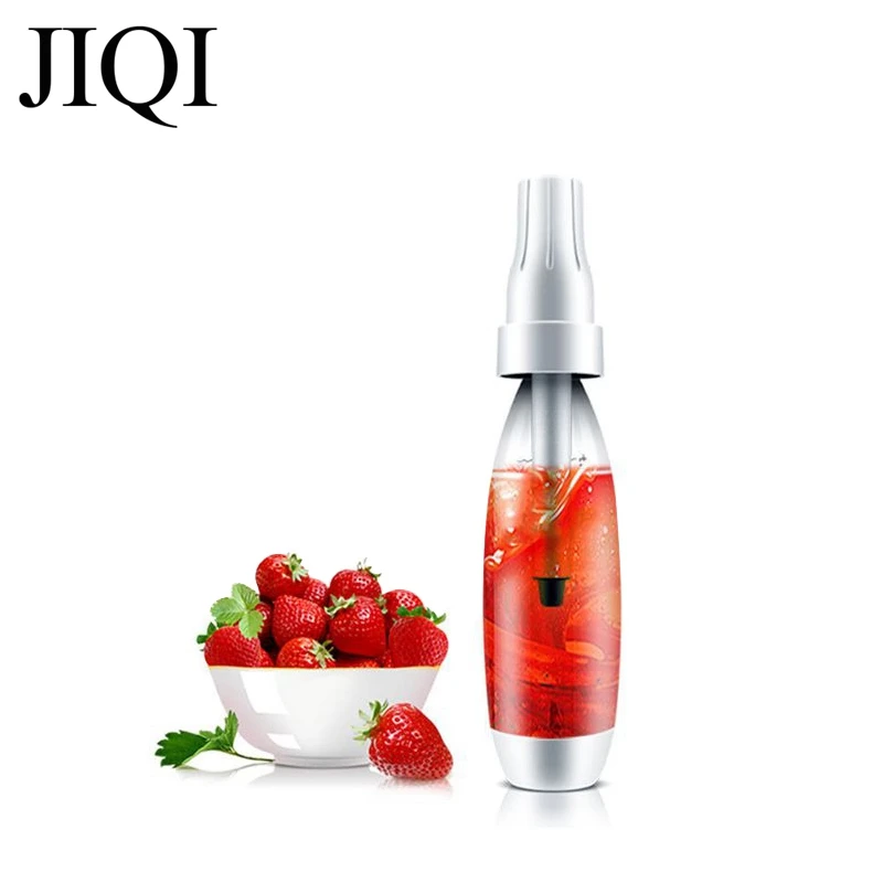 Soda Siphon Maker 1000ML DIY Bubble Fruit Juice Carbonated Drinks Tea Machine