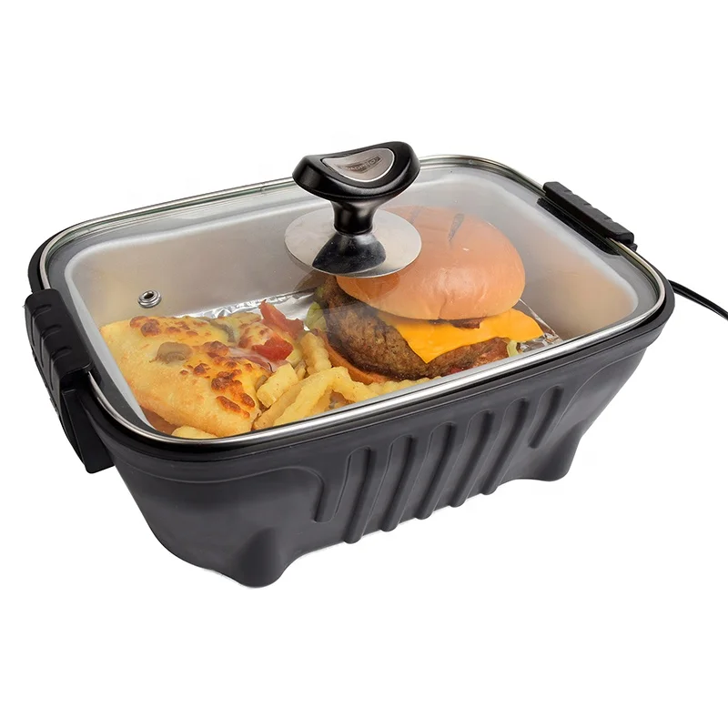 Lunch Box Stove - 12V Portable Car - Food Warmer Oven Box Cooking Travel Camping