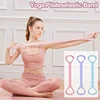 8-Shaped Stretcher For Home Fitness, Back Shaping,elastic Band With Open Shoulder and Back Stretching Band for Shoulder Exercise 5
