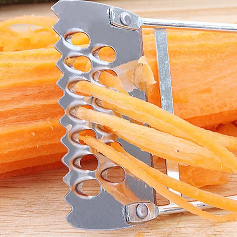 Fruit Vegetable Peeler Single Stainless Steel Peeler Multifunctional Shredder Home Kitchen Accessories