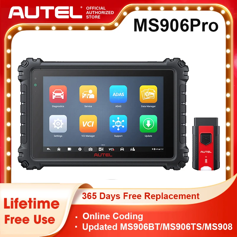 

Autel MaxiSYS MS906Pro Automotive Scanner All Systems Diagnostic Tools For Car OBD2 OBD1 Scan Tool Upgraded MS906 MS906S MS906B