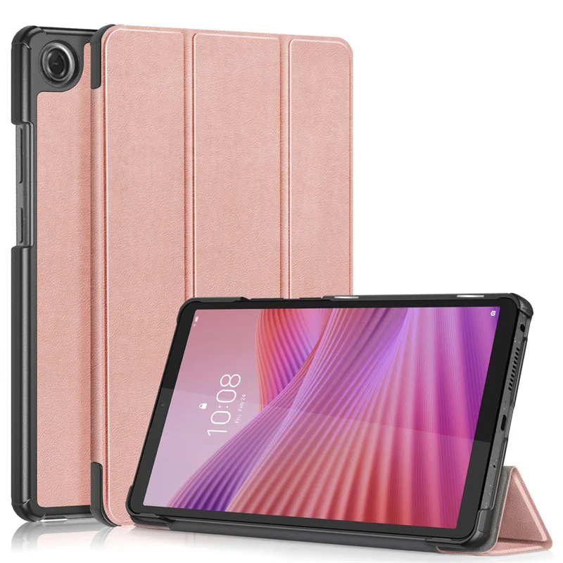 Fashion Paint Smart Magnetic Leather Cover