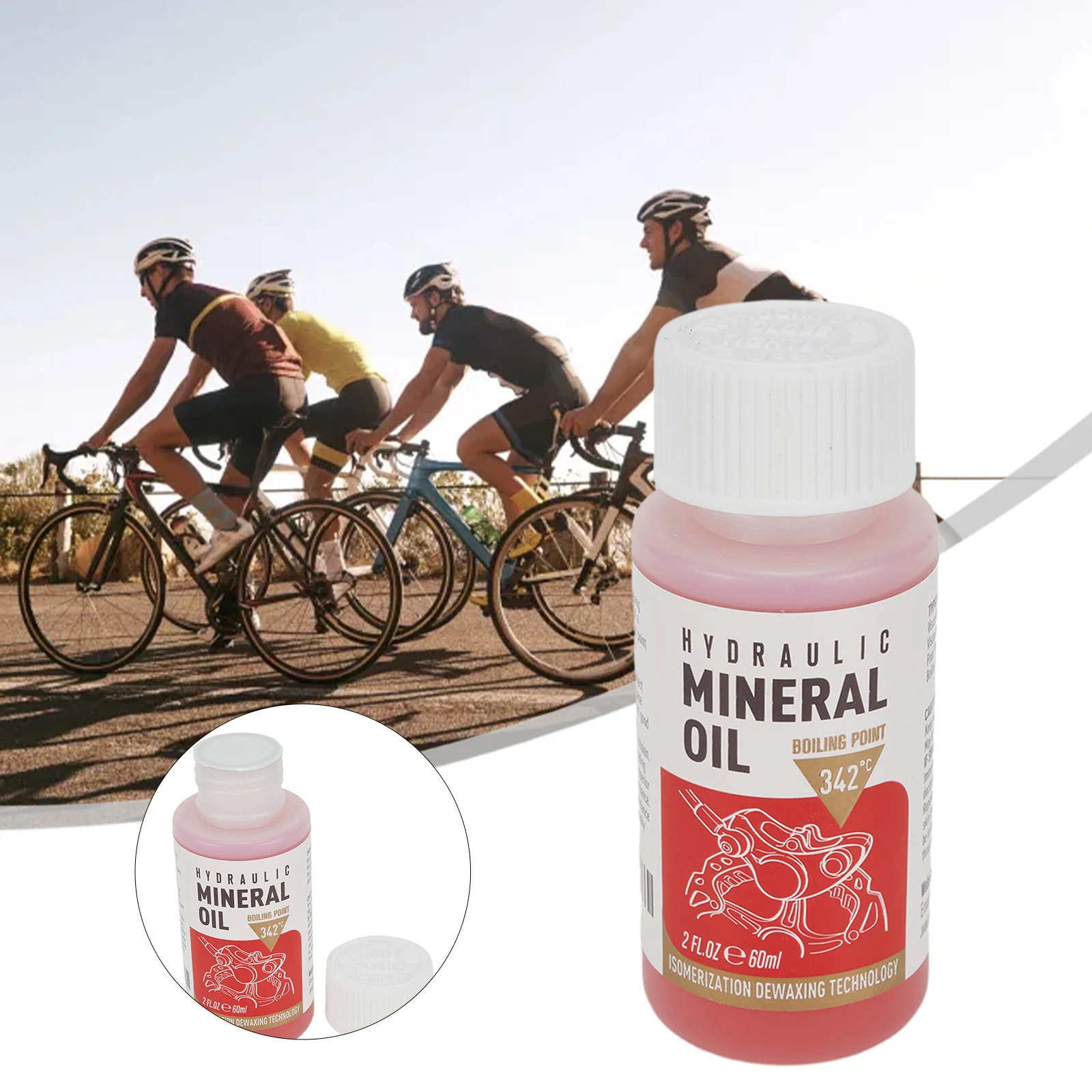 

Mineral Oil DOT Brake Fluid 60ml Bicycle Accessories For Oil Dishes For SH/Tk/NUTT/Practical Brand New Durable