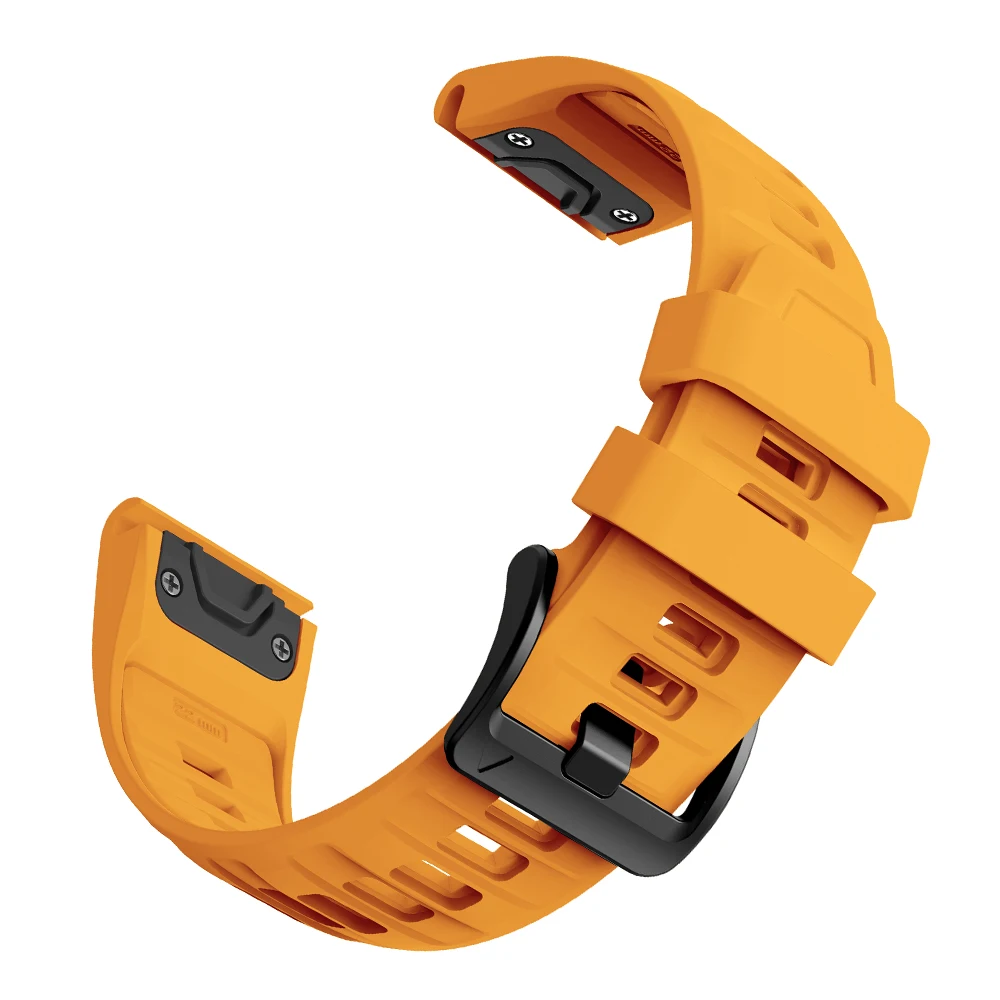 Quick Fit 20mm Sports Silicone Watch Strap Bracelet