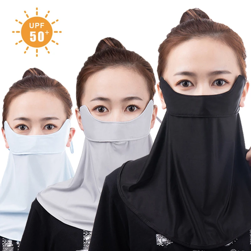 1pc/pack Cycling sun protection mask for men and women outdoor