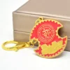 Feng Shui Chinese Art  Wealth Lock Amulet Good Fortune Keychain 3