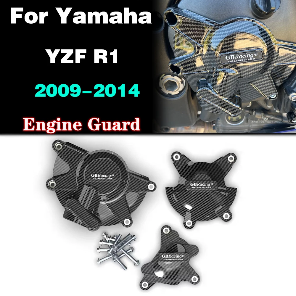 Engine Protective Cover FOR YAMAHA YZF R1 2009 2010 2011 2012 2013 2014