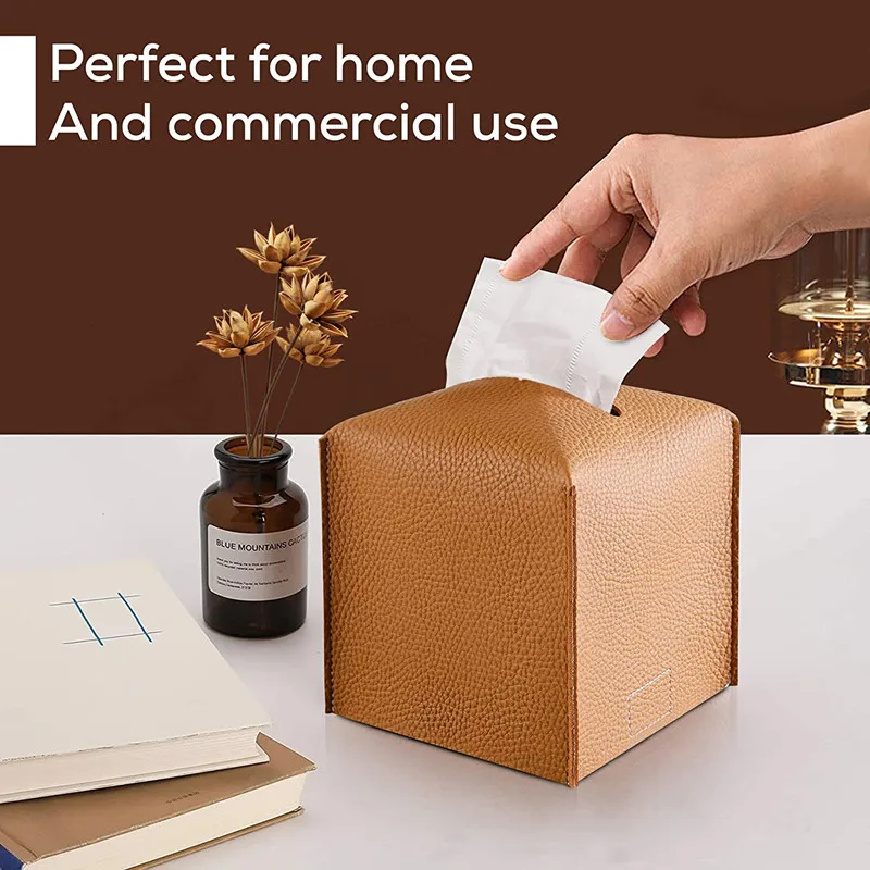 Tissue Box Holder for Bathroom Office Car
