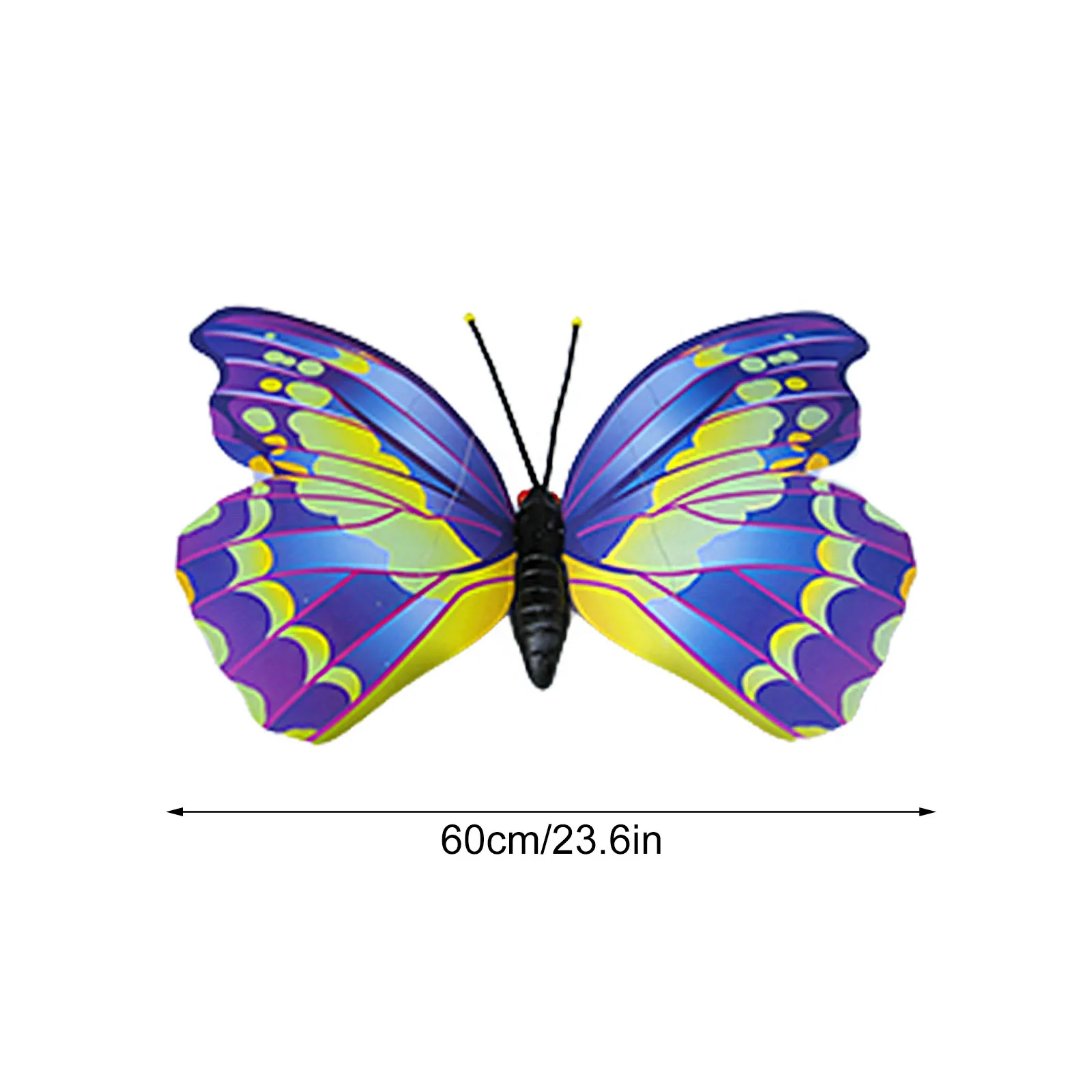 Colorful 3D Butterfly Yard Decor Hollow Out Butterfly for Garden Large Decorative Wall Art Fence Sculpture Ornament butterfly decoration