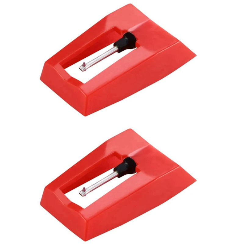Vinil Record Player Agulha, Substituição Stylus, Rubi