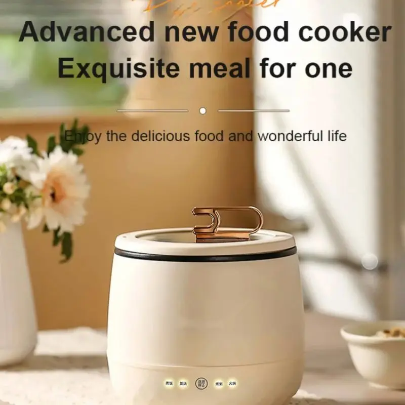 Multifunctional Electric Mimi Cooker Smart Multifunction Cooking Pot Portable 1-2 People Electric Pot Fast Heating electric cooker