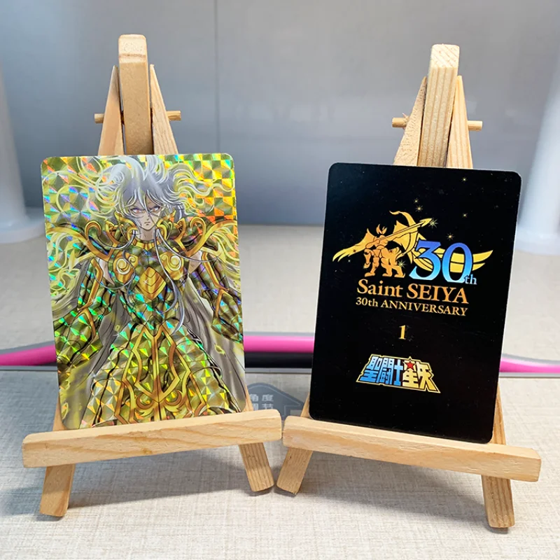 Saint Seiya Gold Saints Collection Card Flash Card 30th Anniversary  Cardbook Theme Exhibition Commemorative