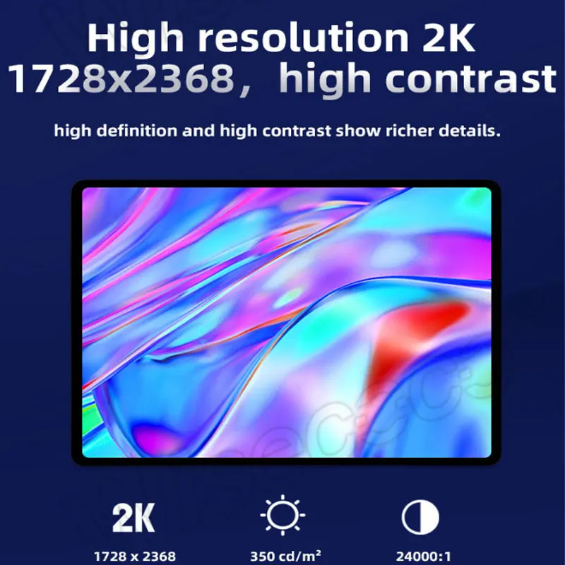 Wisecoco 11インチamoled2kカラーディスプレイ1728x2368高解像度