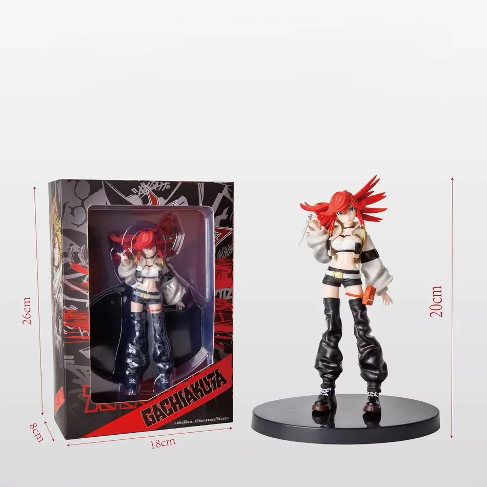 New 20cm Anime GACHIAKUTA Figure Luther Liyao Action Figure PVC