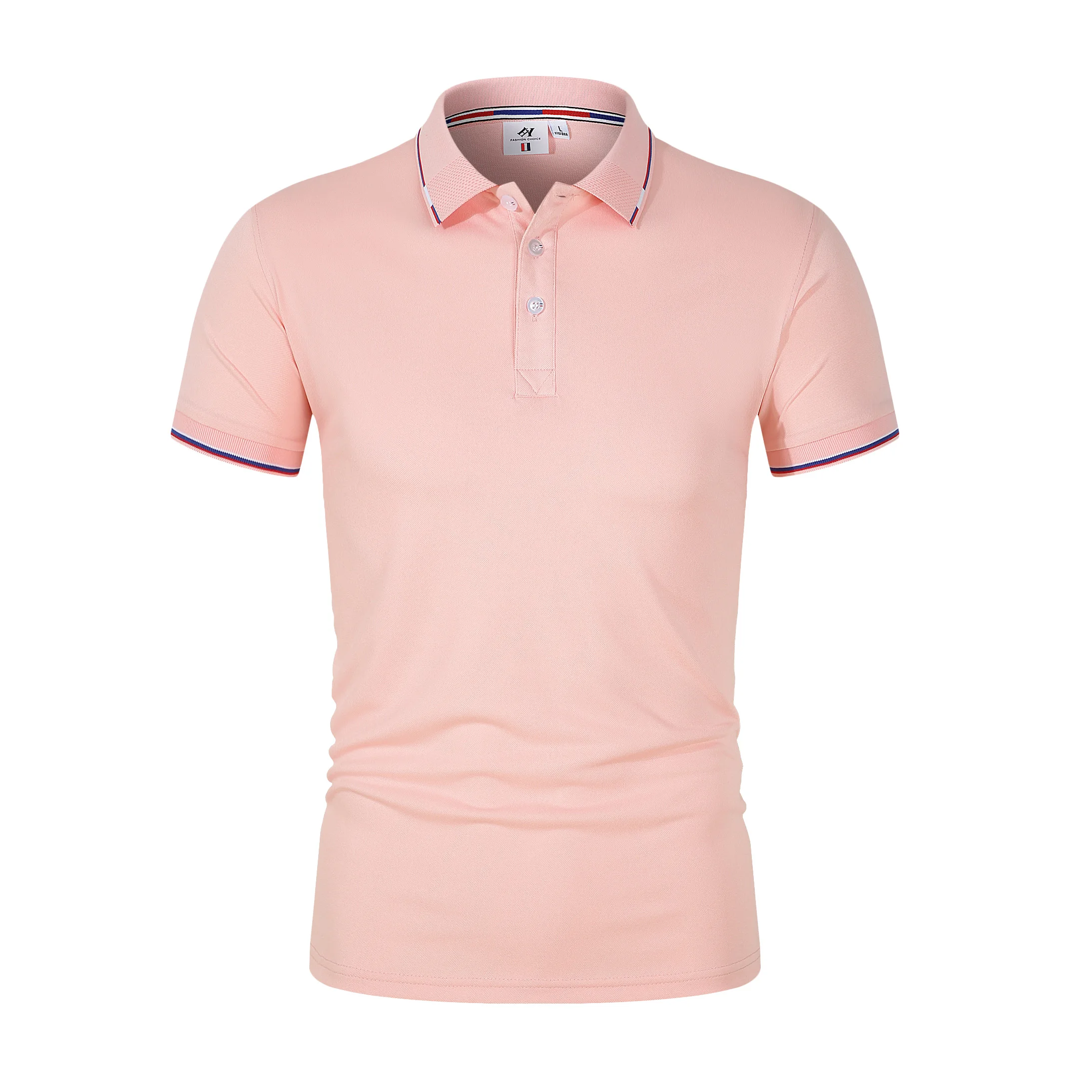 Summer New Men's short-sleeved POLO shirt anti-pilling business leisure office shaped quick-drying breathable lapel POLO shirt