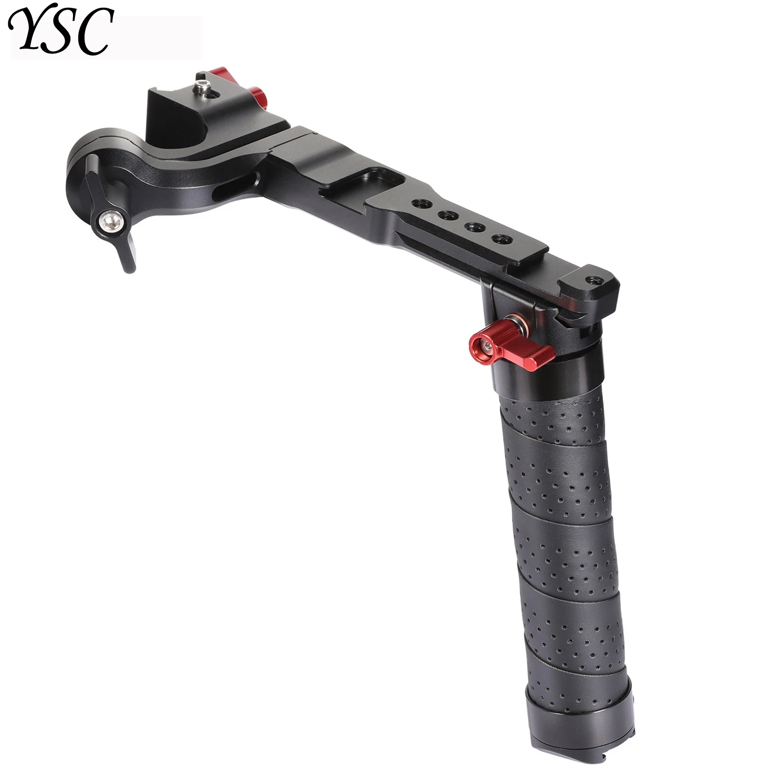 Ysc Alumínio Punho Aperto para Dji Rs2 Rsc2 Rs3 Câmera Cardan Acessórios Handgrip com Parafuso Sapata Fria Montar Monitor Mic - Image 2