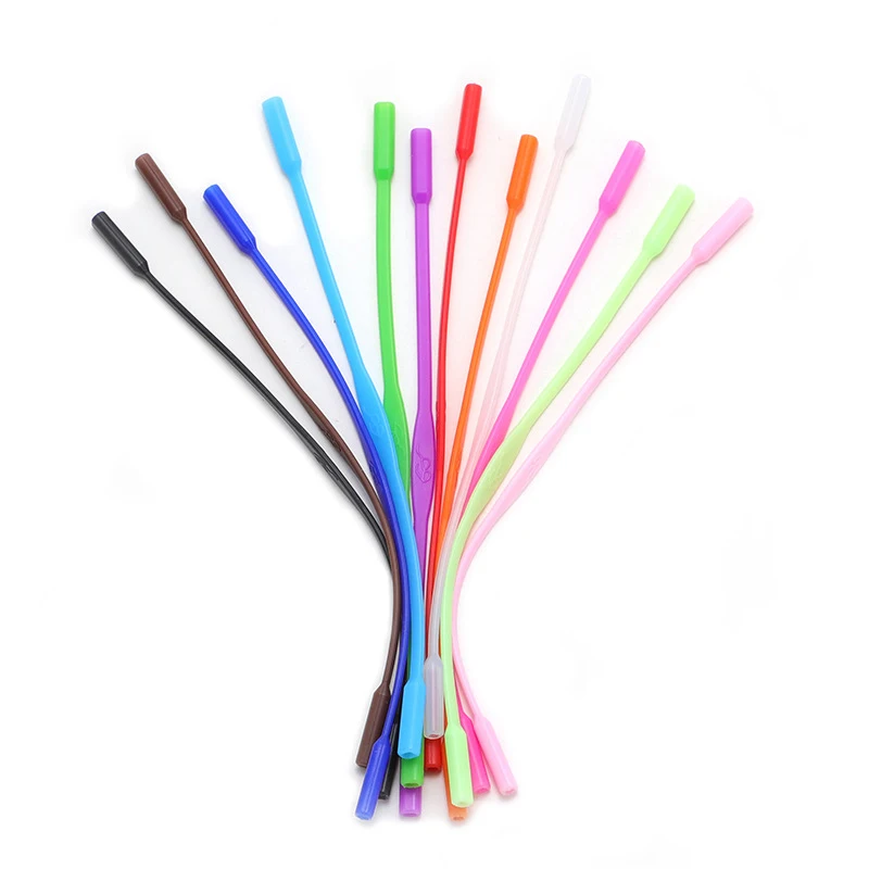 Silicone Eyewear Strap - Colorful Anti-Slip Elastic Glasses Holder Chain