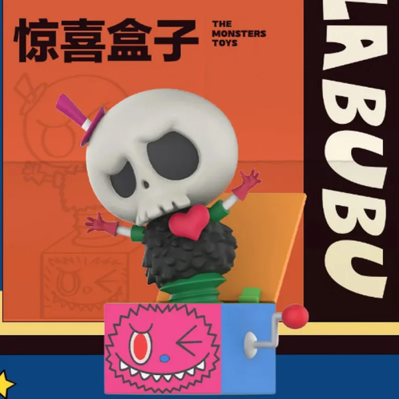 Pop Mart Labubu The Monsters Toys Series Blind Box Mystery Box Toys Doll Cute Anime Figure Desktop Ornaments Collection Gift