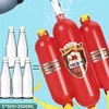 Fireman Backpack Water Gun Large Capacity Pistol Spray Water Guns Pull Out Shooting Soaker Pool Beach Games Outdoor Toy Kid Gift 5