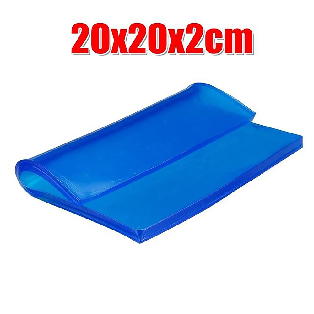 파란색 오토바이 범용 시트 쿠션 젤 패드, 쿨 패드, 충격 흡수 매트, DIY 컷 쿠션 A, 2cm