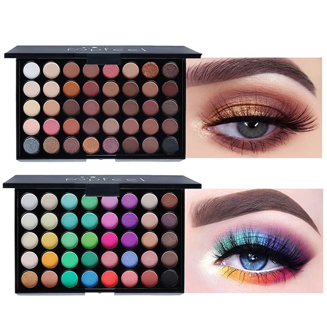 Palette Maquillage de 40 couleurs d'ombre à paupières