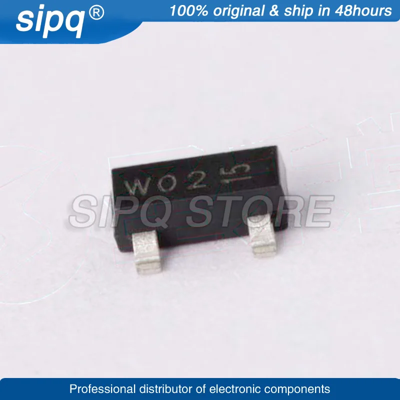 

200 шт./партия, PDTC143ET,215 PDTC143ET SOT-23(TO-236) маркировка: W02 совершенно новый и оригинальный цвет, аутентичный продукт
