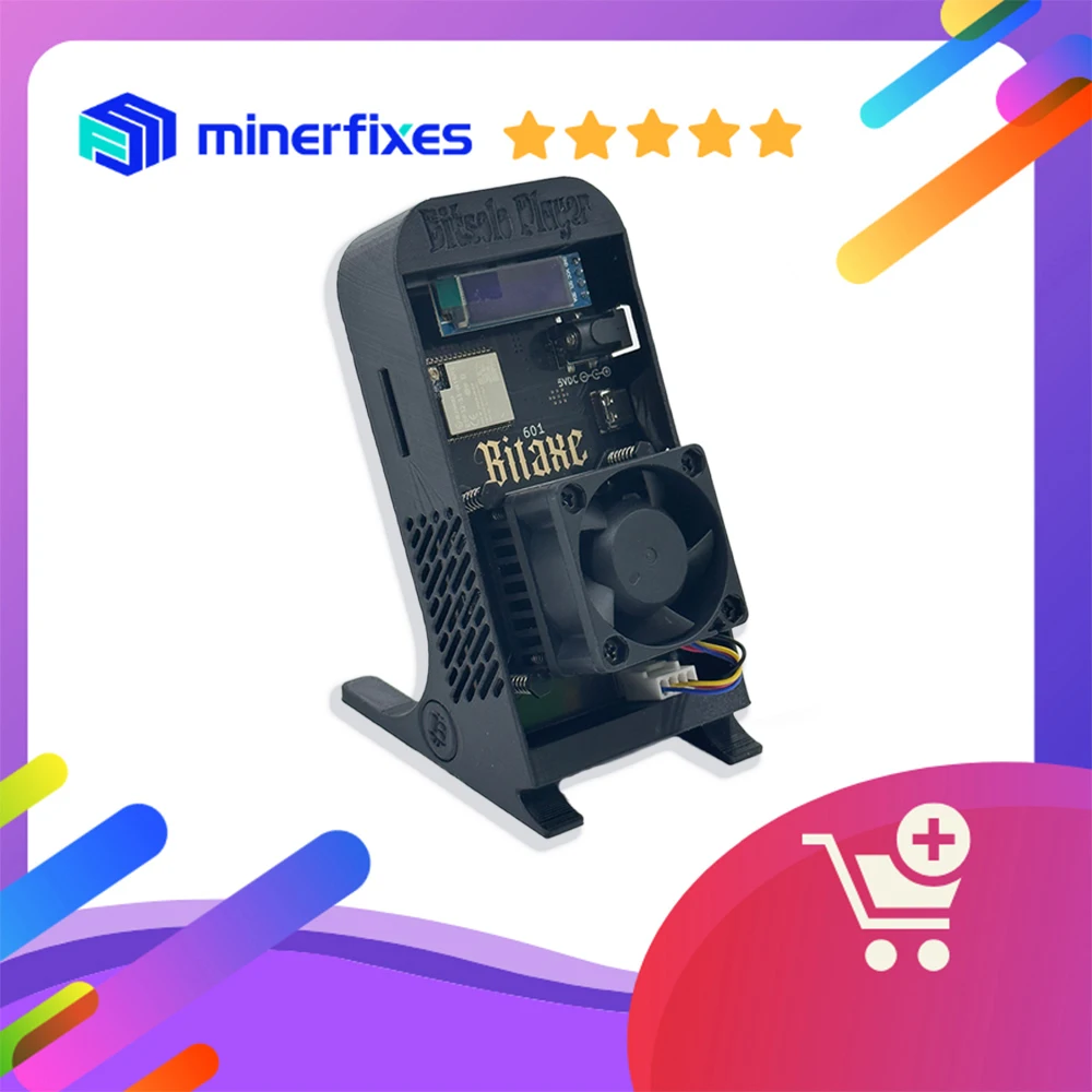 Bitaxe Miner Bitaxe Gamma 601 Bitcoin Miner - 1.2TH/s BM1370 Chip With WiFi  & PSU For Home Mining 1.2TH/s Miner