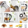 1.8L Electric Kettle with 12 Temperature Settings and 24 Hour Insulation - Stainless Steel Strainer 2