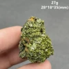 Natural Pyromorphite mineral specimen + healing quartz crystals and stones rock gemstone 6