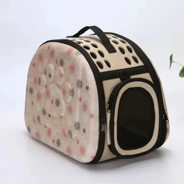 Outdoor Travel Portable Cat Puppy Sling Bag Pet Carrying Supplies Cat Bags Portable Dog Carrier Bag Pet Folding Breathable Bags 2