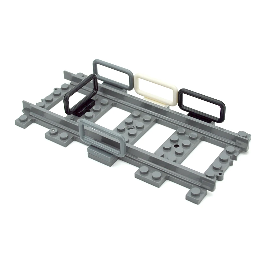 테크니컬 MOC 부품 빌딩 블록 1x4x2 울타리 가드레일 패널 조립 입자, 6187 DIY 브릭 완구와 호환 가능, 20 개