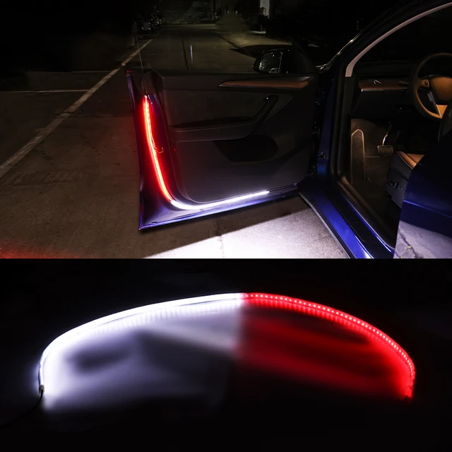 Lumières LED universelles pour porte de voiture, pour une atmosphère, pour  l'extérieur, pour un éclairage décoratif, bandes flexibles - AliExpress